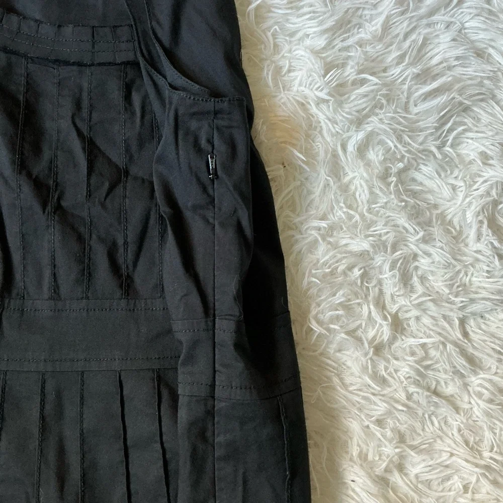 Tory Burch Black Pleated A-Line Dress – Size 8 | Cotton Blend - Picture 11 of 11